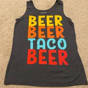 Tacos and Beer tank
